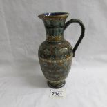 A Doulton Lambeth 1860 jug, a/f.