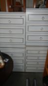 4 white bedroom chest of dRawers