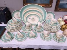 Approximately 78 pieces of Susie Cooper dinner ware, some a/f.
