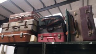 A number of travel cases.