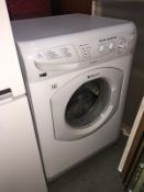 A Hotpoint washing machine