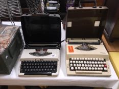 A Brother vintage typewriter & an Imperial vintage typewriter