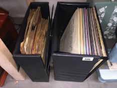 2 cases of LP and 78 rpm records including Perry Como, classical etc.