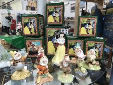 A boxed set of Royal Doulton 'Snow White & the Seven Dwarfs' (8 items in total)