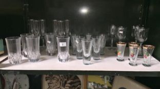 A good lot of drinking glasses.