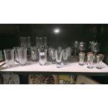 A good lot of drinking glasses.