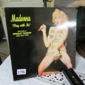 6 Madonna LP records.