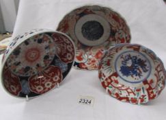 3 19th century Chinese bowls.
