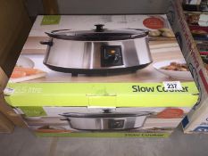 A boxed Breville slow cooker