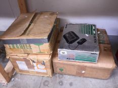 A Colitra 35 control box and viewer, a Phillips colour annalyser,