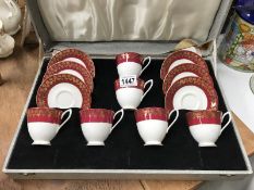 A boxed Royal Albert 12 piece tea set