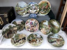 A quantity of collector's plates including Wedgwood,