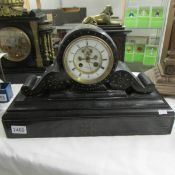 A J Bergys Anveas slate mantel clock.