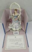 A boxed limited edition Royal Worcester figurine 'Rebecca', No.236.