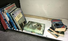 A quantity of books including sailing, submarine etc.