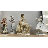 5 figurines including Leonardo