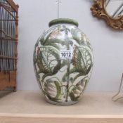 A large Denby art pottery vase.