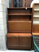 A wall unit drinks cabinet