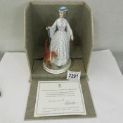 A boxed limited edition Royal Worcester figurine 'Felicity' No. 74.
