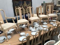 A large quantity of Johnson Bros dinnerware and Boots Orchard tableware etc.