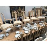 A large quantity of Johnson Bros dinnerware and Boots Orchard tableware etc.