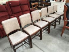 A set of 6 dining chairs