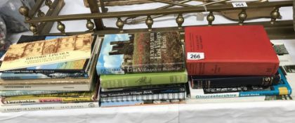 A selection of topographical books - many relating to Lincolnshire