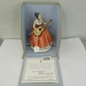 A boxed limited edition Royal Worcester figurine 'Emily', No.328.