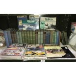 A good lot of aviation books and magazines