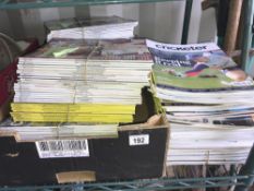 A large collection of Cricketer magazines