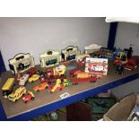 A quantity of model toy vehicles including Lledo, Corgi, matchbox etc.