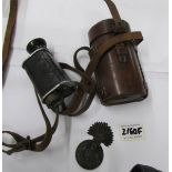 A cased monocular by J. A.