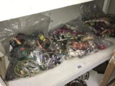 3 sealed bags of costume jewellery