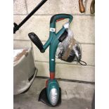 A Bosch cordless strimmer