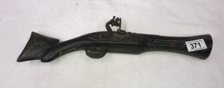 A replica blunderbuss