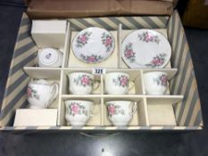 A boxed Ridgeway Queen Anne teaset (missing 1 cup)