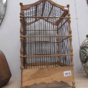 A vintage bird cage.