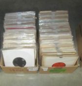 Approximately 185 45 rpm records (mostly 1960's with a few 1950's).