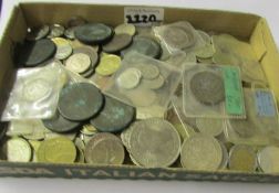 A good mixed lot of old and interesting coins.