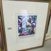 A Henri Matisse (1869-1954) plate signed lithographic print, La Galerie Kleber, Paris, 1952-52,