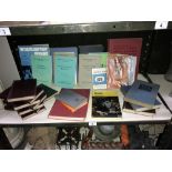 A quantity of books including woodworking, builders, manuals, radio enthusiasts etc.