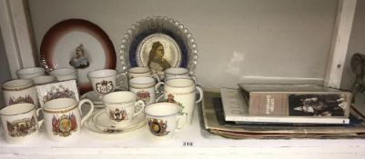 A large quantity of Royal commemorative ware