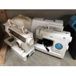 3 electric sewing machines including a Singer model
