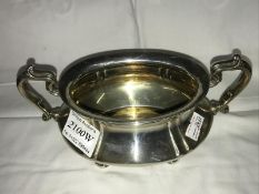 A silver two handled sugar bowl HM Birmingham 1911 Joseph Gloster Ltd 274g
