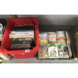 A quantity of children's books and annuals including over 30 Ladybird books