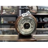 A 1930's desk aneroid barometer
