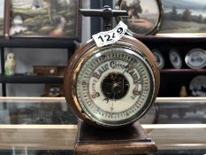 A 1930's desk aneroid barometer