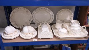 A quantity of Leeds pottery 'Creamware' etc.