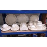 A quantity of Leeds pottery 'Creamware' etc.