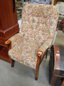 A Smith Ltd parker knoll style chair